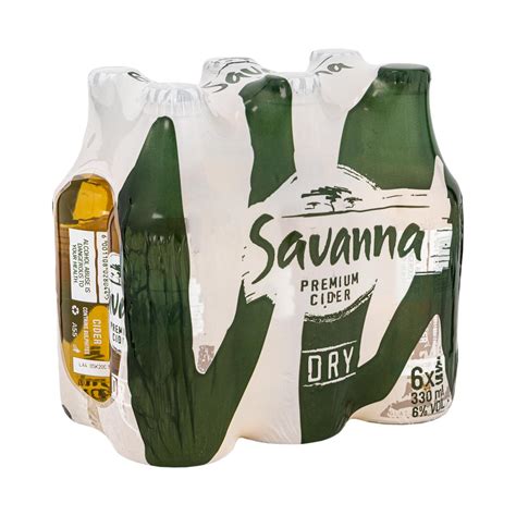 Savanna Premium Dry 6 x 330 ml Bottles | Woolworths.co.za