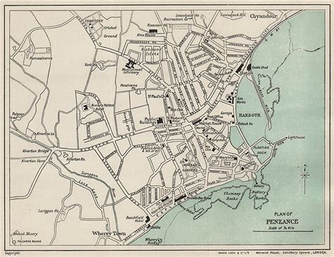 Penzance Map(1912)