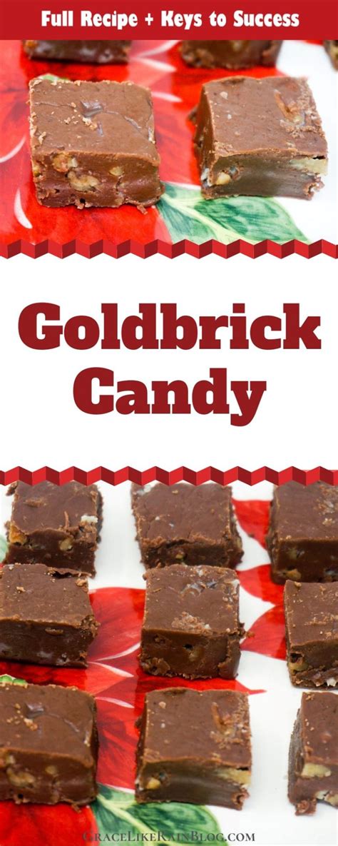 Gold Brick Candy: The Best Homemade Fudge - Grace Like Rain Blog ...