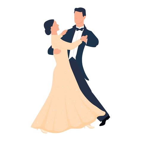 Waltz. Ballroom dancing. Foxtrot. Classical music. Wedding dance of the ...