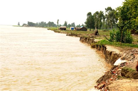 Ghagra river floods is now receding