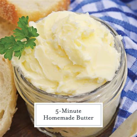 This Homemade Butter Recipe is ready in just 5 minutes using your ...