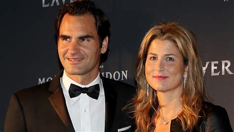 Roger Federer’s Wife, Mirka, Cheers Him on at Wimbledon | Heavy.com