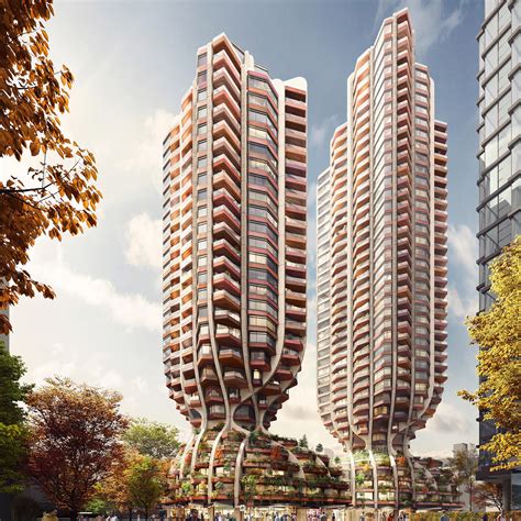 decmyk: Heatherwick Studio reveals visuals of skyscrapers for Vancouver