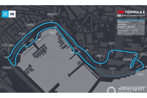 F1 Monaco Map - Vishal Mustafa