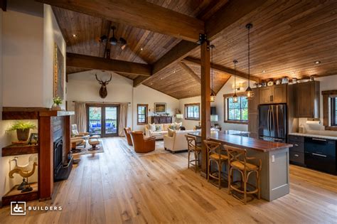 single story barndominium interior - Google Search | Barn house design ...