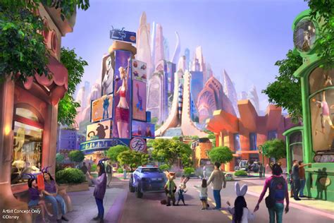 Disney Unveils First ‘Zootopia’ Theme Park Land