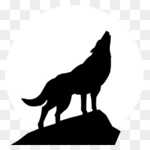 Wolf Outline Free Clip Art Wolves Wolf Silhouette Psd - Wolf Howling ...