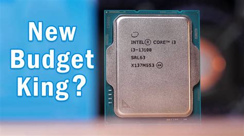 Intel Core i3 13100 Specs are Here! - The New Budget King? - YouTube