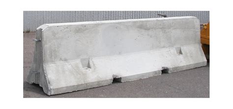 Concrete Jersey Barriers and Median Barriers - Del Zotto Precast Concrete