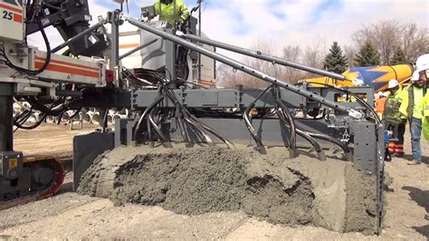 Wirtgen Concrete Paver SP 25 View 1 - YouTube