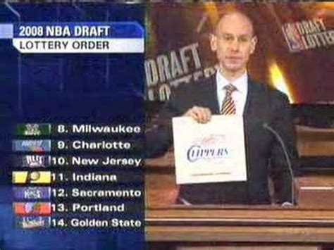 2008 NBA Draft Lottery: Bulls get First Pick! - YouTube