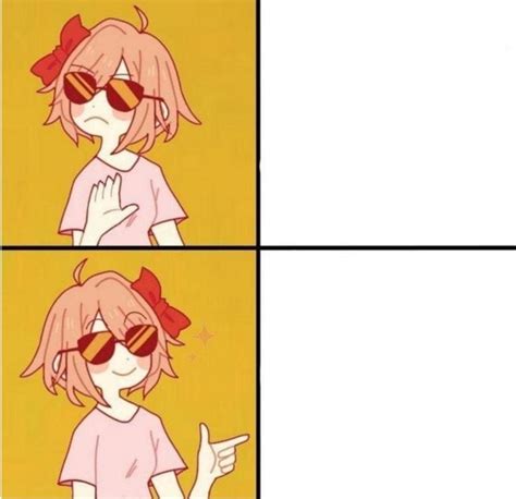 Coolyori hotline bling pointing meme Blank Template - Imgflip