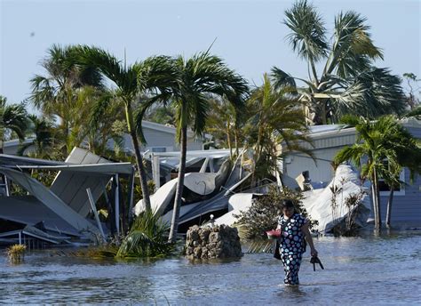 Hurricane Ian drenches Florida, leaves path of destruction | AP News