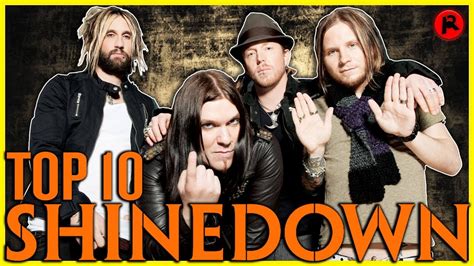 TOP 10 SHINEDOWN SONGS - YouTube