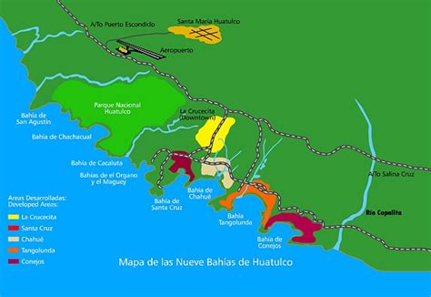 The development of Huatulco, the tourist resort in southern Oaxaca ...