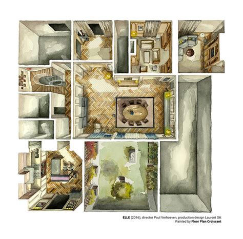 La La Land, Stranger Things get architecture treatment in watercolor ...