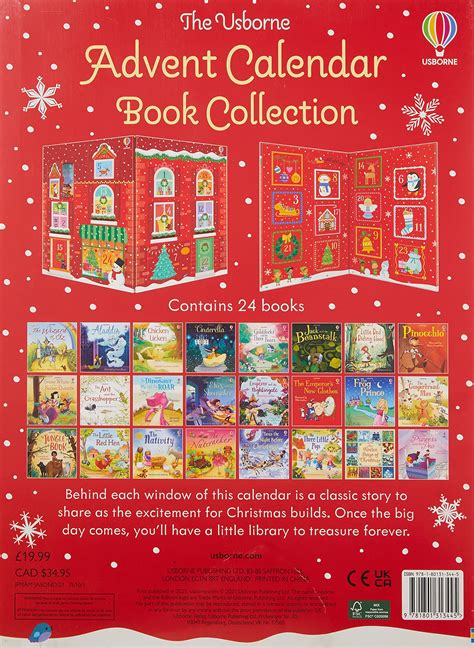 The Usborne Advent Calendar Book Collection, Contains 25 Books by ...