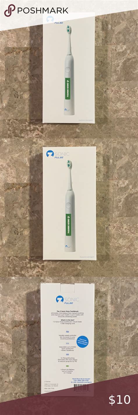 Z Sonic Pulse Toothbrush | Sonic, Brushing teeth, Pulses