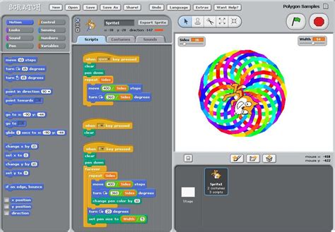 Scratch Project Instructions: Polygon Robot | Codage informatique ...