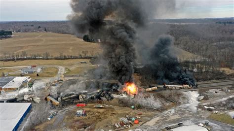 Ohio train crash killed more than 43,700 animals, say…