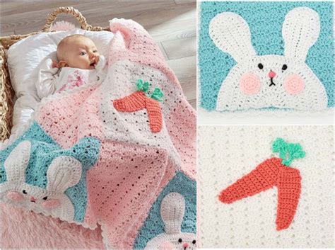 bunny_crochet_blanket_free_pattern_1 | Styles Idea