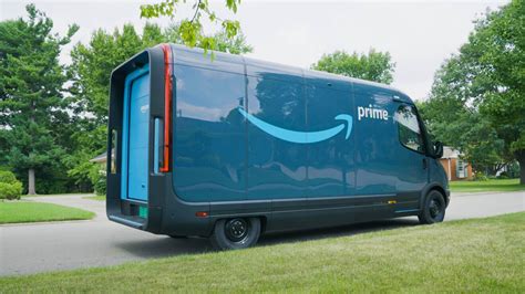 Amazon’s electric delivery vehicles from Rivian roll out across the U.S.