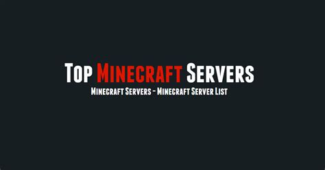 🔥Minecraft SMP Servers | #1 Minecraft Server List