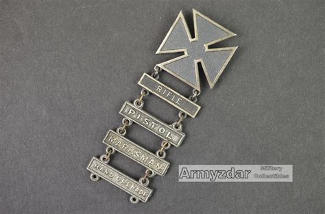 WW2 US Army Marksmanship Badge „Sterling“ | Armyzdar