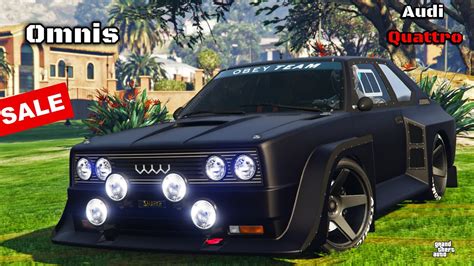 Audi Quattro GTA Online | Obey OMNIS CLEAN Customization & Review ...