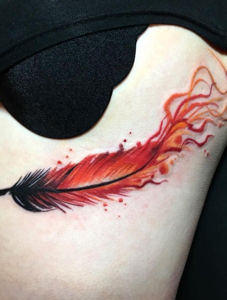 40 Feminine Phoenix Tattoo Ideas for Women & Meaning