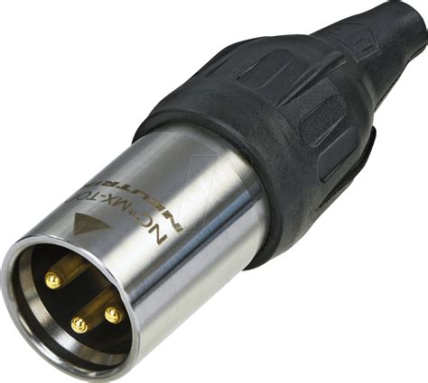 NEUTRIK NC3MX-T: XLR-cable connector male 3-pole TOP at reichelt elektronik