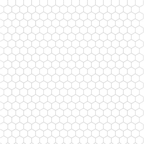 Free Printable Hexagon Graph Paper - Printable Word Searches