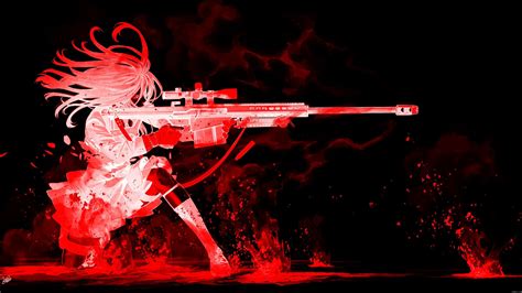 Anime HD Red Wallpapers - Wallpaper Cave