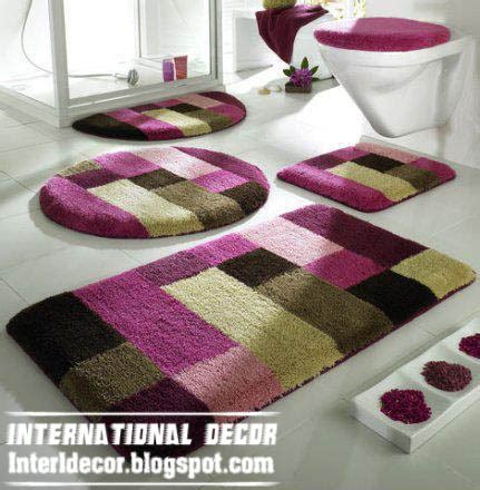 10 modern bathroom rug sets, baths rug sets, models, colors