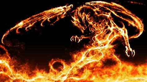 Fire dragon wallpaper, fire, dragon, fantasy art HD wallpaper ...