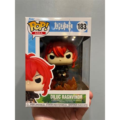 Genshin Impact Funko Pop (Diluc Ragnvindr Funko Pop) | Shopee Philippines