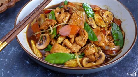 Chicken Chop Suey (with an easy stir-fry sauce) - Red House Spice