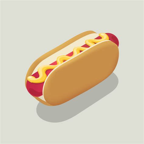 Vector of hot dog icon - Download Free Vectors, Clipart Graphics ...