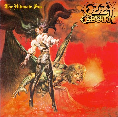 Ozzy Osbourne The Ultimate Sin Greatest Album Covers, Rock Album Covers ...