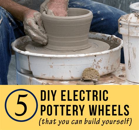 5 DIY Electric Pottery Wheels - ClayGeek