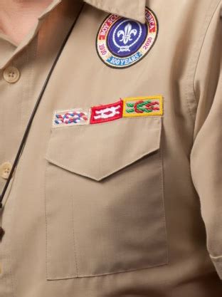 BSA Patch Placement on Troop Uniform - Boy Scouts of America - ClassB