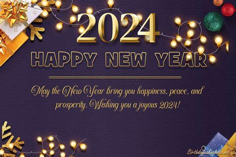 Wishing You A Happy New Year 2024 - Jane Roanna