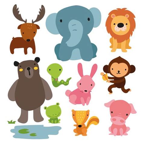 animals character design 456852 Vector Art at Vecteezy