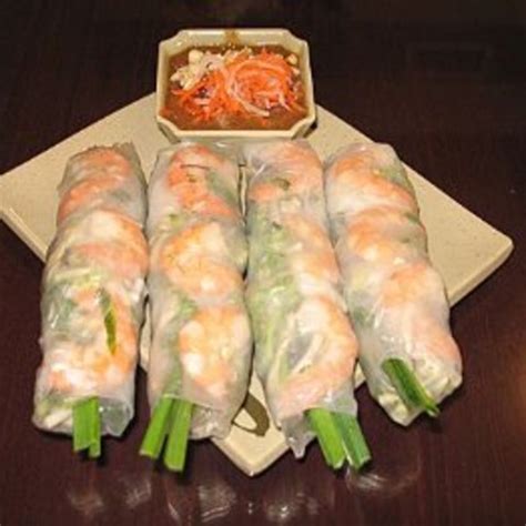 Vietnamese Shrimp Spring Rolls