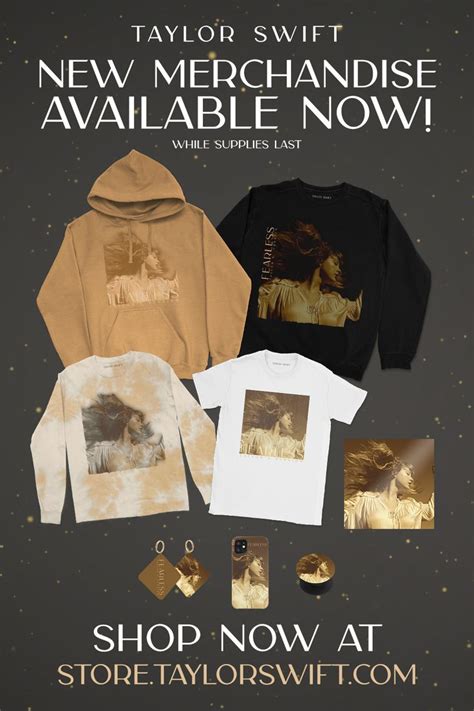 Taylor Swift: New Merchandise Available Now! | Taylor swift merchandise ...