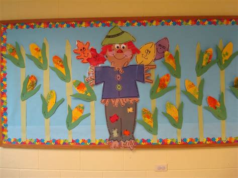 Scarecrow bulletin board idea for kids | Crafts and Worksheets for ...