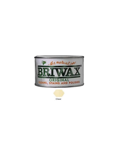 BRIWAX CLEAR WAX POLISH 400GRM