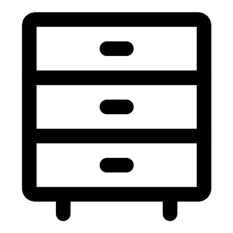 Drawer Vector SVG Icon - SVG Repo