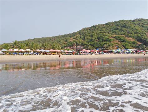 Huts on Sweet Lake Arambol, Goa, India Editorial Image - Image of north ...